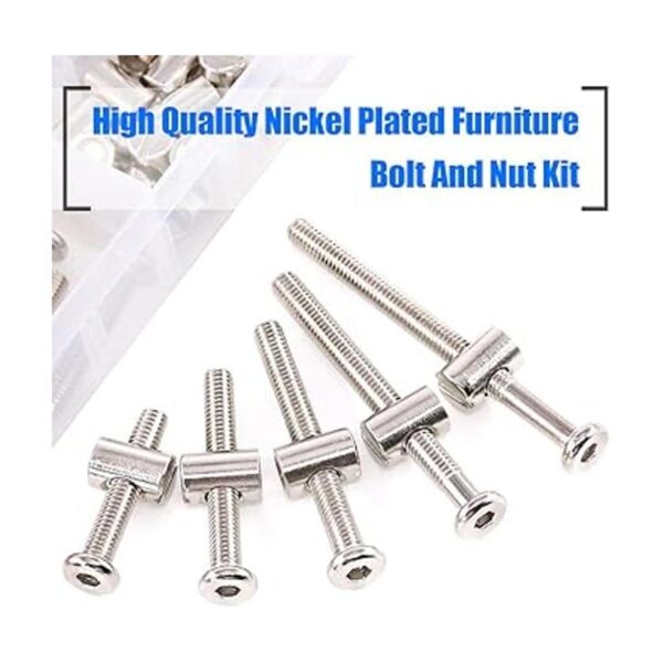 Glarks 100 piezas M6 x 354555652.953 in hexagonal kit