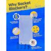 Socket Blocker La cubierta de salida más inteligente para_5