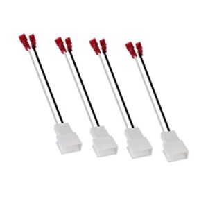 HSTECH 728104 2 pares paquete de 4 arnés de altavoz para_1