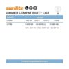 Sunlite 41697 Bombilla LED G30 Edison Globo 8.5 vatios