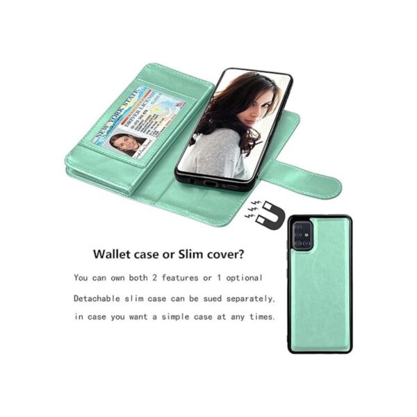 Njjex Funda para Samsung Galaxy A51 5G 9 ranuras para_4