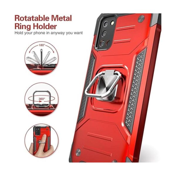 IDYStar Funda compatible con Galaxy A02S con protector de_3