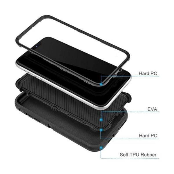 Funda para iPhone 13 Pro Max con protección de cuerpo_3