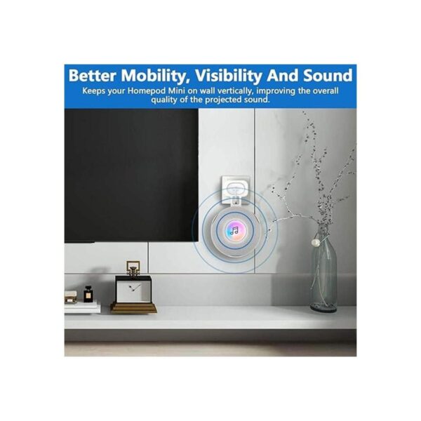 CUHIOY Homepod Mini soporte de pared Homepod Mini Plug_4