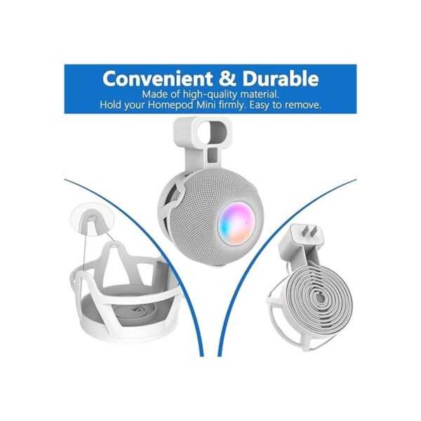 CUHIOY Homepod Mini soporte de pared Homepod Mini Plug_3