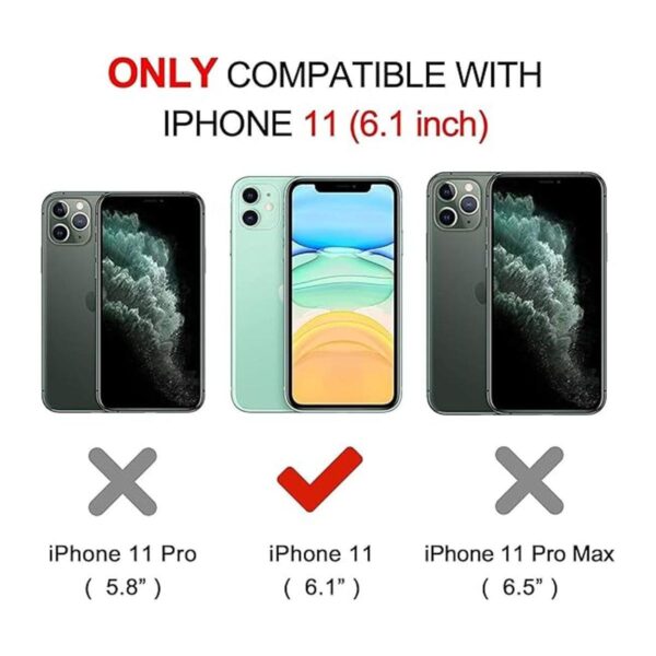 CellEver Funda de silicona para iPhone 11 probada contra_2