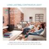 Paquete de 4 bombillas LED R20 Luxrite equivalente a 45_4