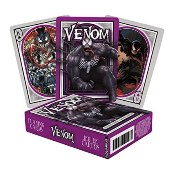 AQUARIUS Marvel Comics Venom Baraja de cartas con_1