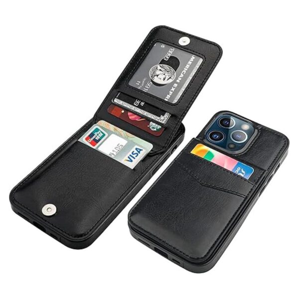 KIHUWEY Funda compatible con iPhone 13 Pro con soporte_1