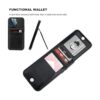 KIHUWEY Funda compatible con iPhone 13 Pro con soporte_4