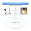 Bombillas LED con sensor de movimiento de radar 3000 K_2