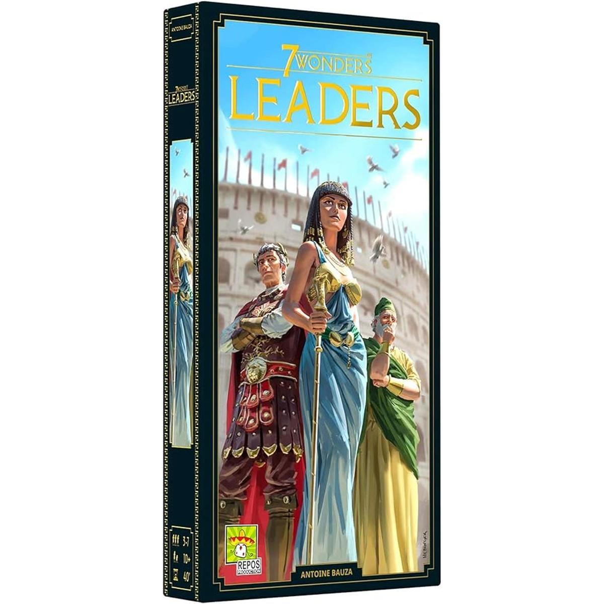 Expansión del juego de mesa 7 Wonders Leaders Nueva