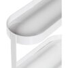 HoneyCanDo Estante organizador de metal para baño con 2_3
