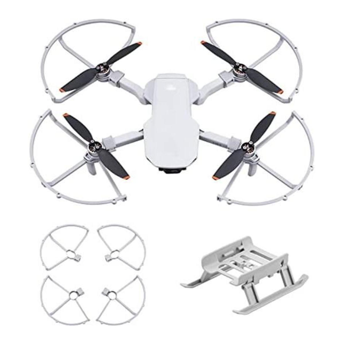 HeiyRC Protector de hélice y equipo de aterrizaje plegable