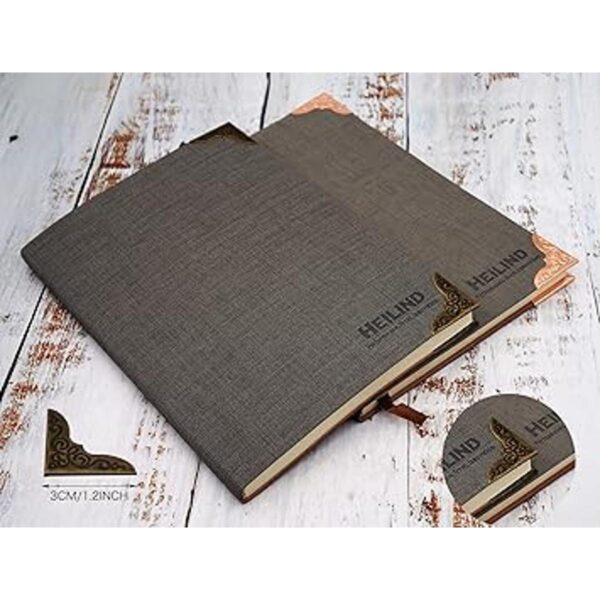 JSM 80 esquinas de metal para libros protector de_4