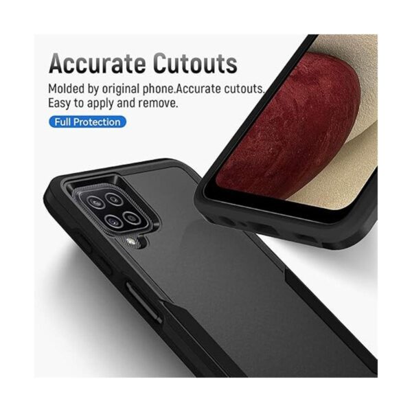 Warsia Funda protectora para Samsung Galaxy A12 funda_2