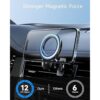 Magsafe Soporte magnético para automóvil con 2 anillos_4