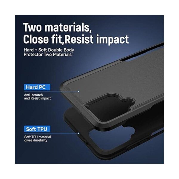 Warsia Funda protectora para Samsung Galaxy A12 funda_4