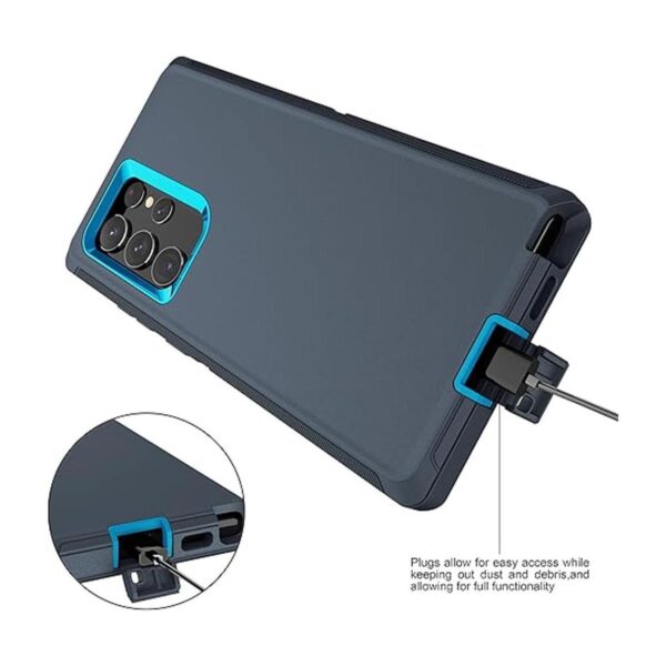 MXX Funda diseñada para Galaxy S22 Ultra protección_2