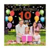 Pancarta de fondo de 10 cumpleaños decoraciones de feliz_4