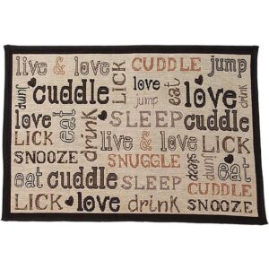 PetRageous 12047 Cuddles Jumbo Tapiz Perro y Gato_1