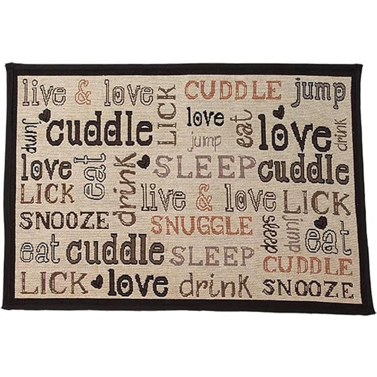 PetRageous 12047 Cuddles Jumbo Tapiz Perro y Gato