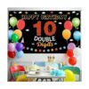 Pancarta de fondo de 10 cumpleaños decoraciones de feliz_6