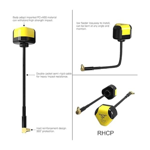SpeedyBee MMCX FPV Antena 5.8 GHz 2.8dBi Antena para FPV_3