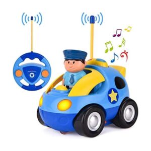 Liberty Imports juguete de auto de policía a radio control_1