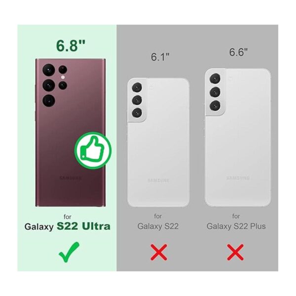 Silverback Funda transparente para Samsung Galaxy S22_2
