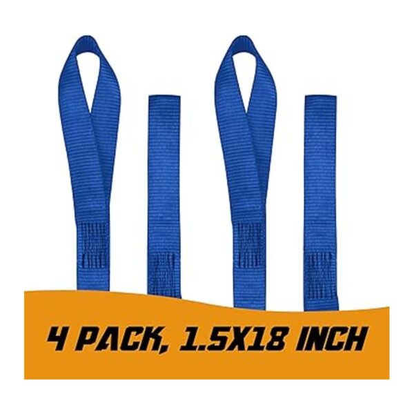 Correas de amarre suaves de 1.5 x 18 pulgadas resistencia_2
