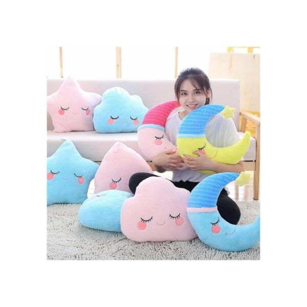 Cojín de almohada con diseño de nube de la luna de la_2
