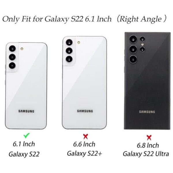 FAteamll Funda para Galaxy S22 a prueba de golpes a_4