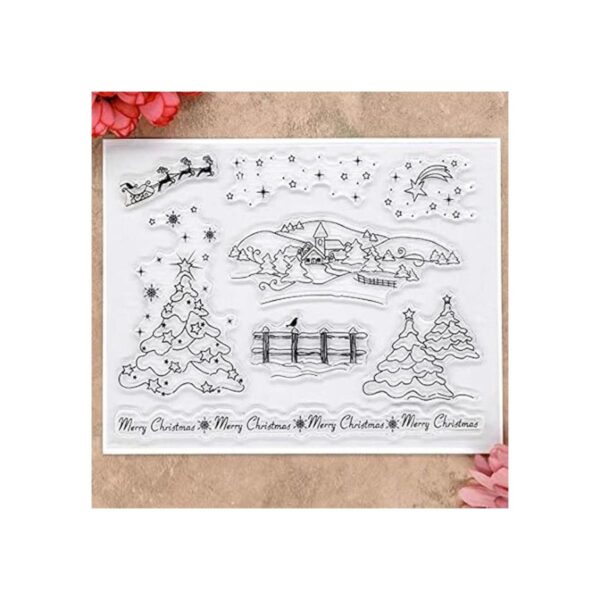 Kwan Crafts 4 hojas diferentes estilo árbol de Navidad_3