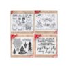 Kwan Crafts 4 hojas diferentes estilo árbol de Navidad_1