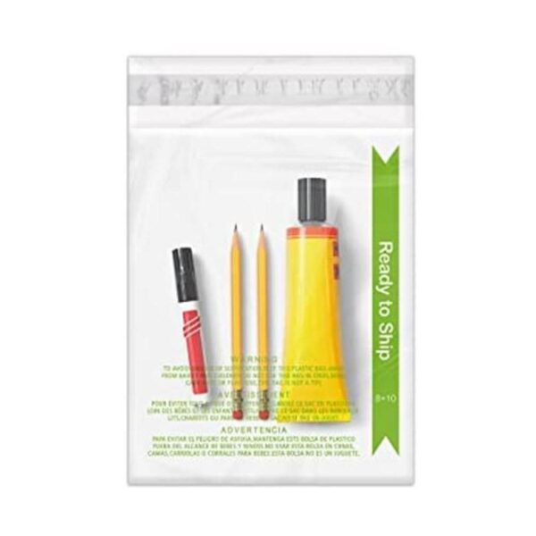 KKBESTPACK Bolsas de polietileno transparentes con_1