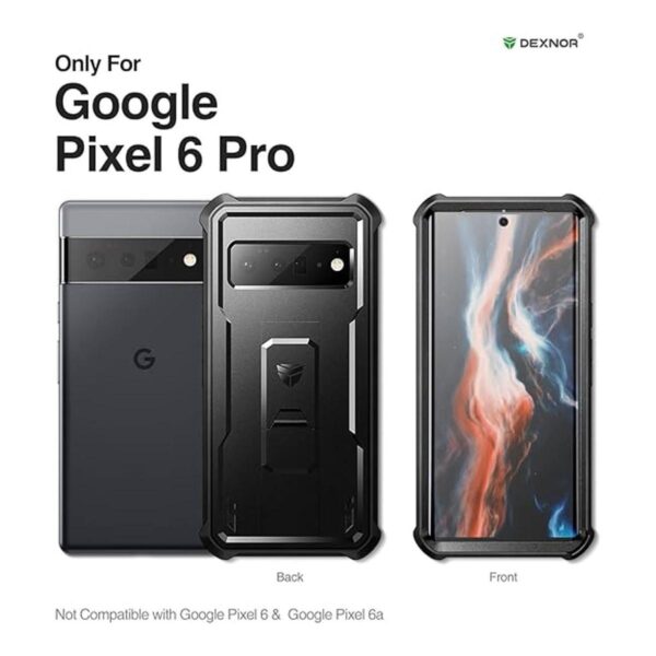 Dexnor Funda para Google Pixel 6 Pro 5G protector de_2