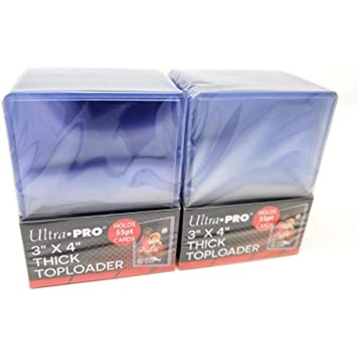 2 Paquetes Ultra Pro 55pt parte superior Loader 25 ct 50
