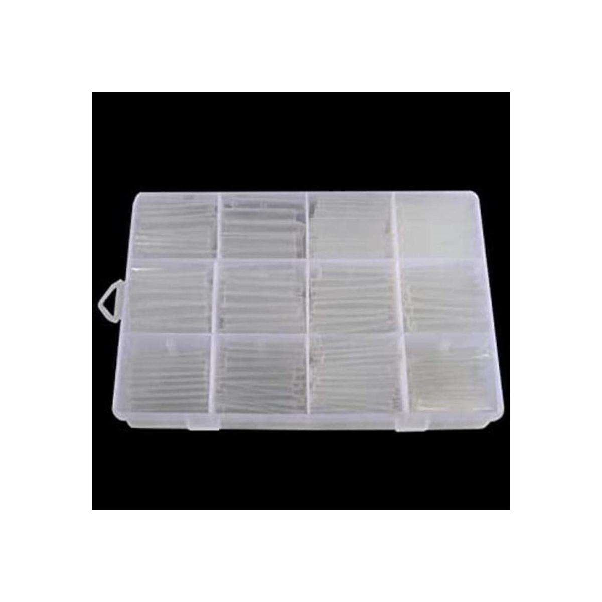 Kit de tubos MILAPEAK termorretráctiles transparentes de