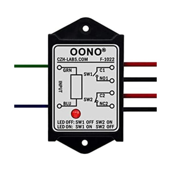 OONO Módulo de relé de potencia de 8 amperios DPST 1NO_1