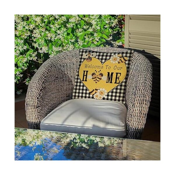Softxpp Spring Summer Bee Home Funda de almohada