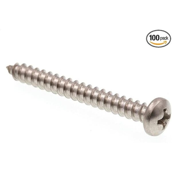 PrimeLine 9019947 Tornillo de chapa 100 unidades_1