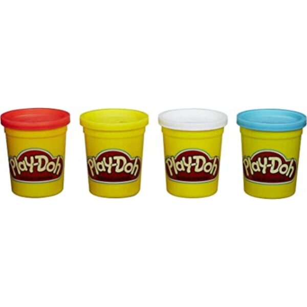 Masilla de moldear PlayDoh 4 paquetes de colores de 20_1
