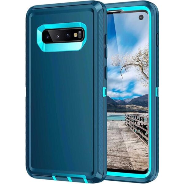 Mieziba Funda para Galaxy S10 resistente a prueba de_1
