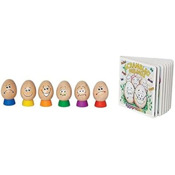 Hape Eggspressions Juguete de aprendizaje de madera con_2