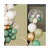PartyWoo Kit de arco de globos de color verde oliva kit