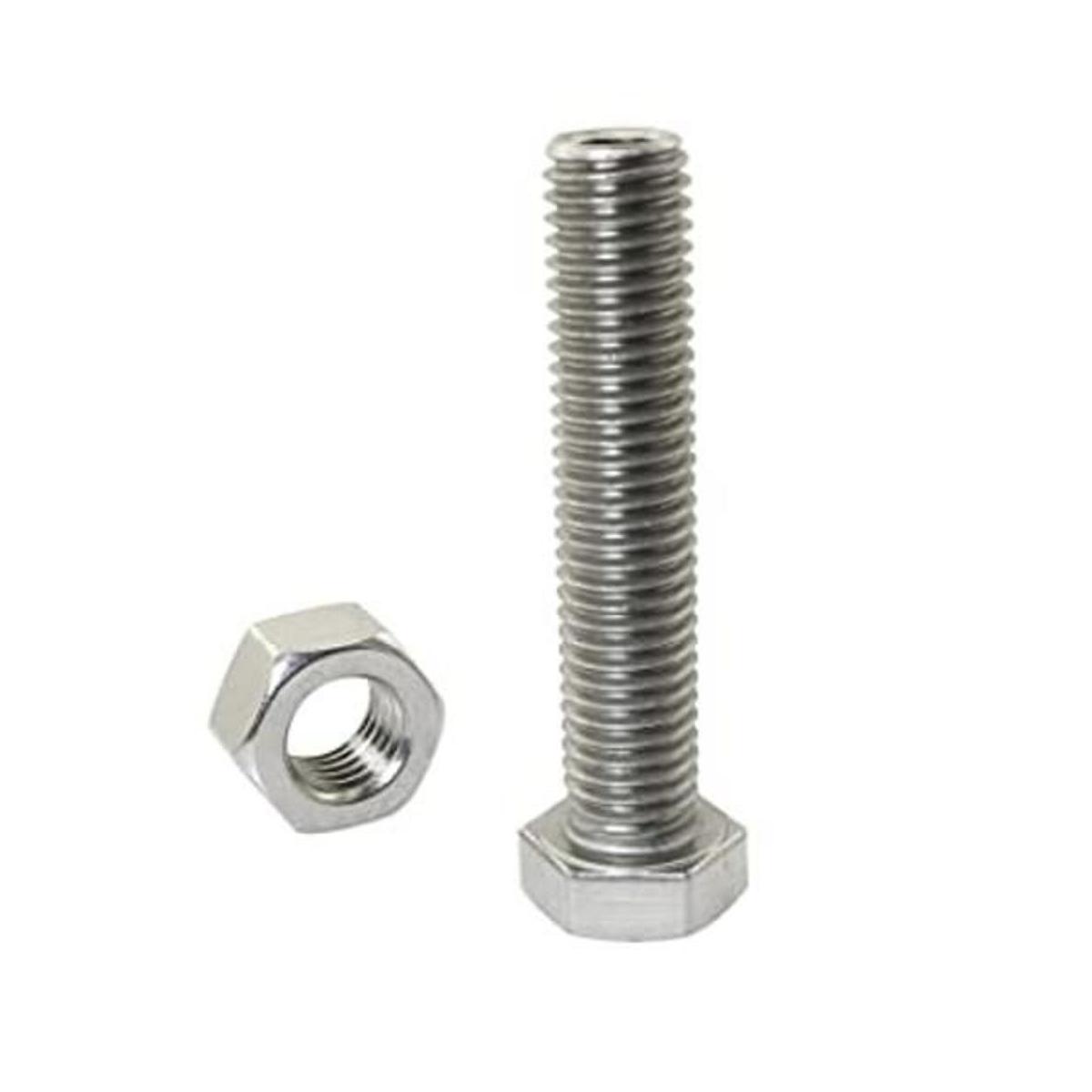 PZRT 1 tornillo hexagonal externo cilíndrico hueco 304 de