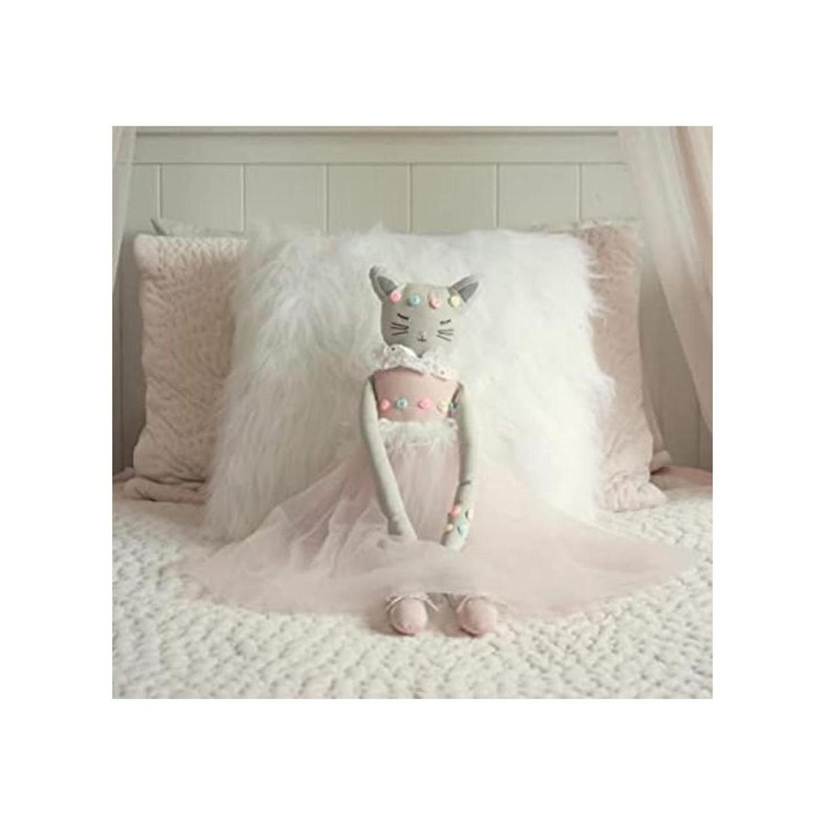Inspired by Jewel Poppy The Cat Muñeca de felpa hecha a