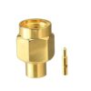Eightwood 10 conectores de soldadura SMA para cable RG402_4