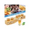 Juego de 6 vasos de chupito de 1.0 fl oz base pesada para_3